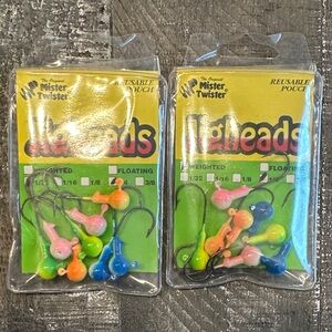 Mister Twister Jigheads Assorted Colors
